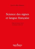 Science des signes et langue française