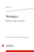 Neologica, Néologie et langues régionales