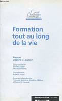 Formation tout au long de la vie (Conseil d'Analyse économique) N°22