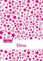Le cahier d'Elina - Blanc, 96p, A5 - Constellation Rose