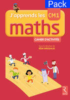 Pack de 6 cahiers d'activités J'apprends les mathsCM1