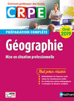 Géographie - Oral 2019 - Préparation complète (Concours Professeur des écoles) - 2019