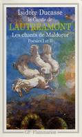 Les Chants de Maldoror, Poésies I et II - Correspondance