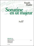 Sonatine en ut majeur, Pour piano