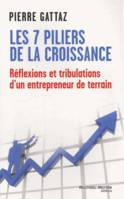 Les 7 piliers de la croissance, Réflexions et tribulations d'un entrepreneur de terrain