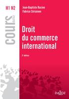 Droit du commerce international - 2e éd., Cours