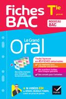 Fiches bac Le Grand Oral Tle - Bac 2024, tout le programme en fiches de révision détachables