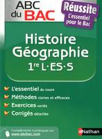 ABC REUSSITE HISTOIRE GEO 1RE L-ES -S