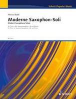 Moderne Saxophone Soli