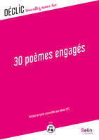 30 poèmes engagés - DYS, Version du texte accessible aux DYS
