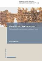 52, Constitutio Antoniniana, L'universalisation de la citoyenneté romaine au IIIe siècle