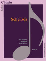 Partition - Chopin - Scherzos - pour piano