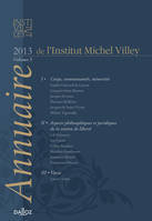 Annuaire de l'Institut Michel Villey 2013. Volume 5