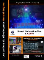 Unreal motion graphics & audio