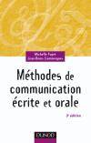 Méthodes de communication écrite et orale - 3ème édition