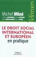 Droit social international et européen en pratique