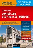 Concours Contrôleur des finances publiques - Tout-en-un - 2017-2018, Tout-en-un - 2017-2018