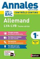 Annales Bac 2024- Allemand 1re-Corrigé