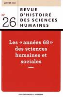 Les années 68 des sciences humaines et sociales  janvier 2015 n°26