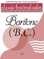 Classic Festival Solos Bar BC Vol. 1 Piano Acc.
