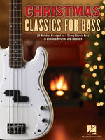 Christmas Classics for Bass, 20 Melodies Arranged for 4-String Electric Bass