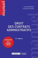 DROIT DES CONTRATS ADMINISTRATIFS