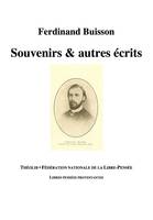 Ferdinand Buisson, Souvenirs & autres écrits