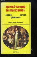 Qu'est-ce que le marxisme ?