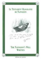 Le testament olographe de Napoléon