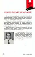 Les sultanats de Malaisie, Un régime monarchique au XXè siècle