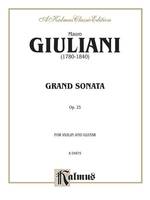 Grand Sonata, Op. 25, For Violin and Guitar