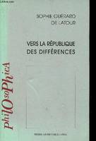 Vers la république des differences