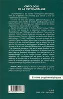 ONTOLOGIE DE LA PSYCHANALYSE