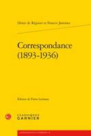 Correspondance, 1893-1936