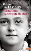 Points Sagesses Manuscrits autobiographiques