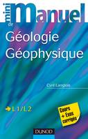 Mini manuel de Géologie - Géophysique - Cours + exos corrigés, Cours et exercices corrigés