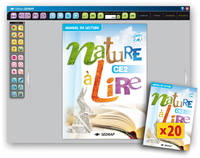 NATURE A LIRE CE2 - 20 MANUELS PAPIER + VERSION NUMERISEE