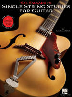 Sal Salvador's Single String Studies for Guitar, Bestselling Classic Book - Updated Edition with Tab