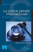 La justice pénale internationale, Un instrument idoine pour raisonner la raison d'État ?