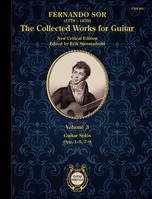 Collected Works for Guitar Vol. 3, Guitar Solos. guitar.