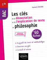 Les clés de la dissertation et de l'explication de texte en philosophie, En 60 fiches