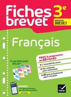 Fiches brevet Français 3e Brevet 2024, fiches de révision & quiz