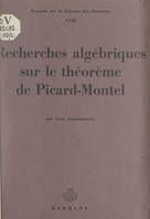 Recherches algébriques sur le théorème de Picard-Montel