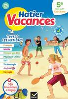 Cahier de vacances 2024 de la 5e vers la 4e, pour réviser son année dans toutes les matières