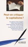 PEUT ON CRITIQUER LE CAPITALISME