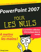 PowerPoint 2007 Pour les nuls