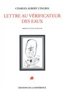 Lettre au vérificateur des eaux, chroniques