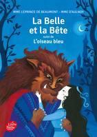 La Belle et la Bête suivi de L'oiseau bleu - collection cadet