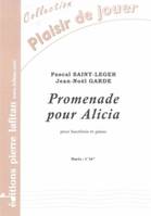 Promenade pour Alicia, Pour hautbois et piano