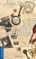 POUR UN GESTE DE FEMME